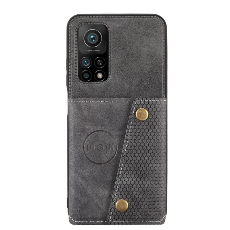 Kryt Na Xiaomi Mi 10T / 10T Pro Víceúčelové Úložiště Z Imitace Kůže Pro Karty