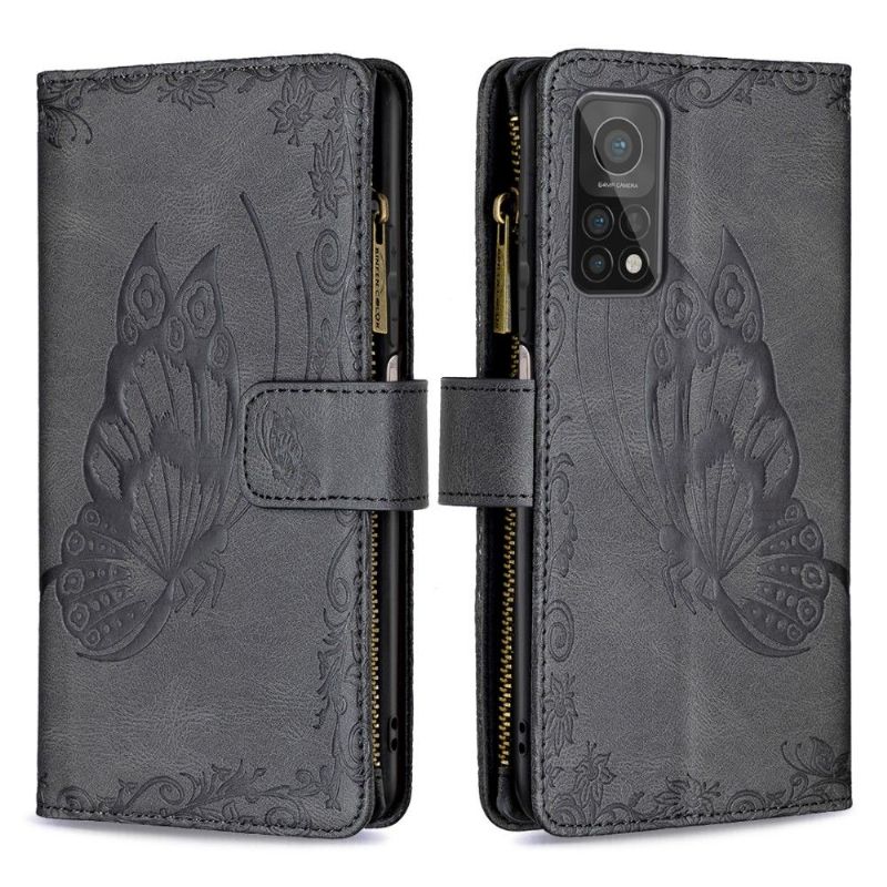 Pouzdro Na Peněženku Xiaomi Mi 10T / Mi 10T Pro Flying Butterfly