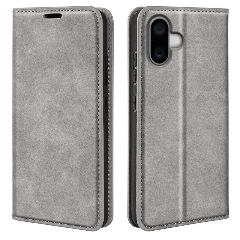Kožené Pouzdro iPhone 16 Plus Kryty Na Mobil Klasika