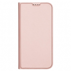 Kožené Pouzdro iPhone 16 Plus Skin Pro Series Dux Ducis