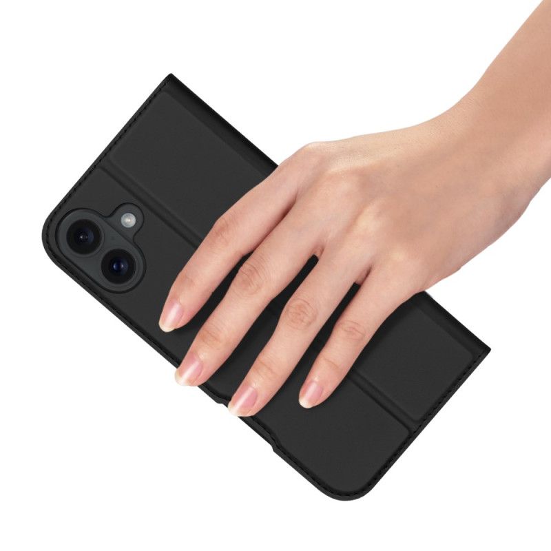 Kožené Pouzdro iPhone 16 Plus Skin Pro Series Dux Ducis