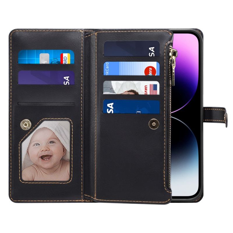 Kožený Kryt iPhone 16 Plus Řada Eseble Galaxy