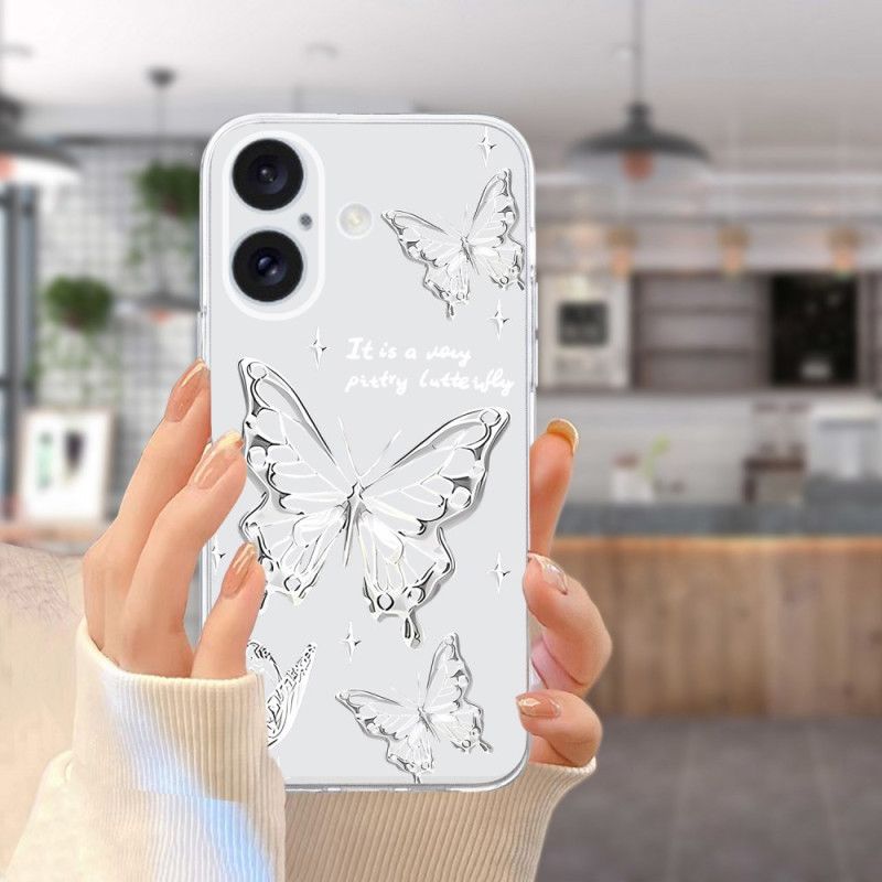Kryt iPhone 16 Plus Kryty Na Mobil Motýli