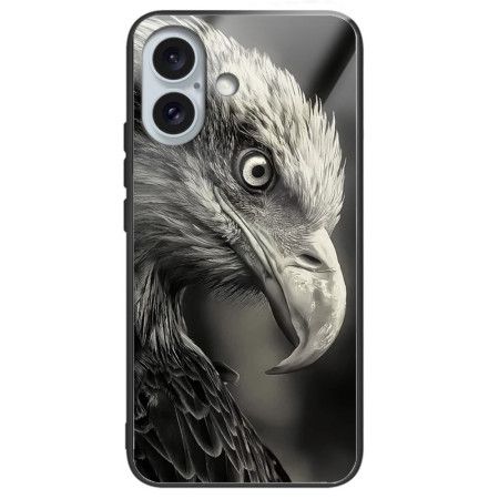 Kryt iPhone 16 Plus Kryty Na Mobil Tvrzené Sklo S Potiskem Eagle