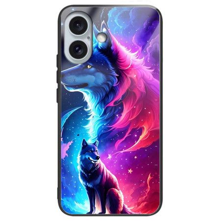 Kryt iPhone 16 Plus Tvrzené Sklo Star Wolf