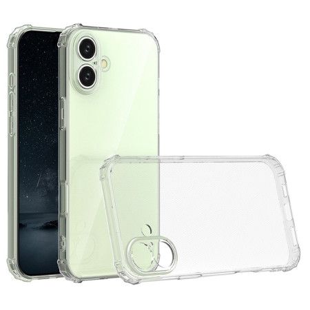 Kryt Na iPhone 16 Plus Průhledné Zesílené Rohy
