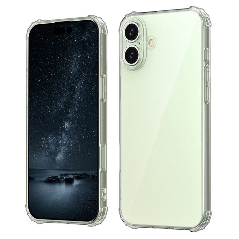 Kryt Na iPhone 16 Plus Průhledné Zesílené Rohy
