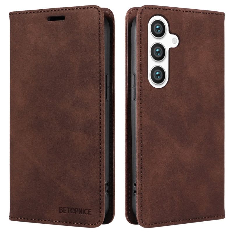 Kožené Pouzdro Samsung Galaxy S25 Plus 5g Kryty Na Mobil Betopnice