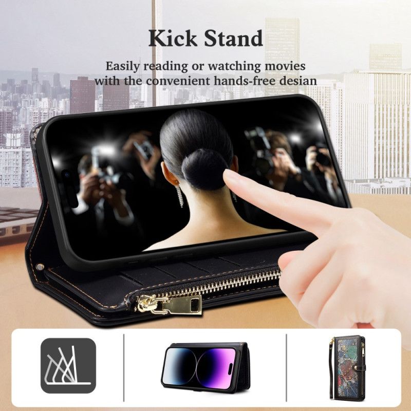 Kožený Kryt Samsung Galaxy S25 Plus 5g Eseble Galaxy Series