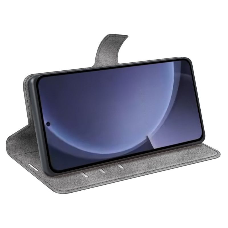 Kožený Kryt Samsung Galaxy S25 Plus 5g Kožený Styl