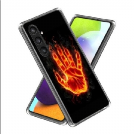 Kryt Na Samsung Galaxy S25 Plus 5g Hořící Ruka