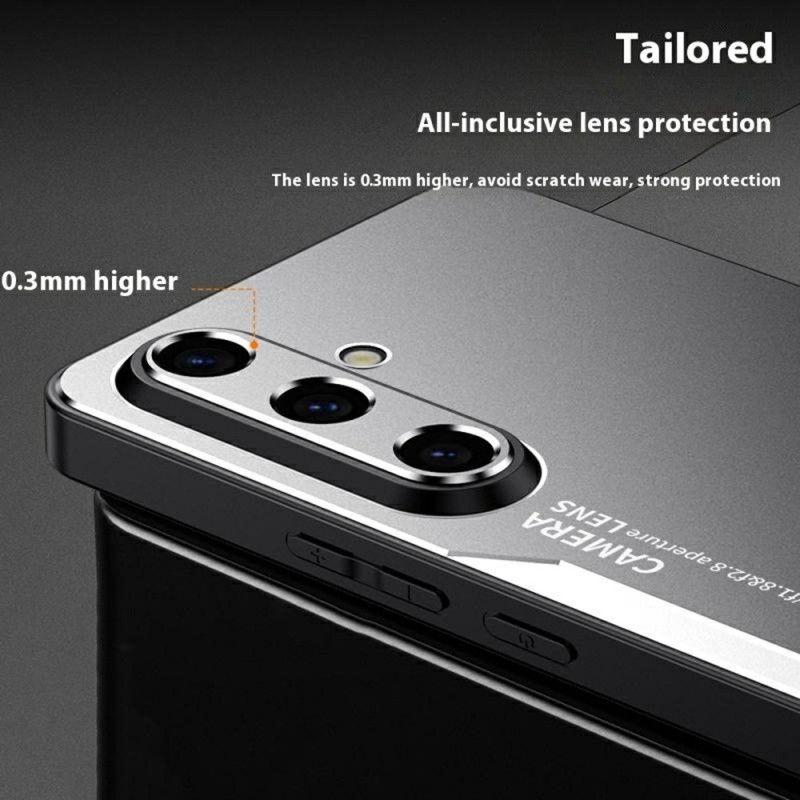 Kryt Na Samsung Galaxy S25 Plus 5g Kovový Efekt