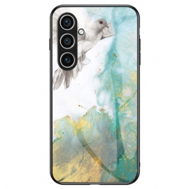 Kryt Na Samsung Galaxy S25 Plus 5g Mramorové Tvrzené Sklo