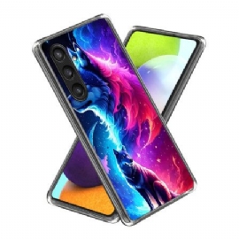 Kryt Samsung Galaxy S25 Plus 5g Barevný Vlk