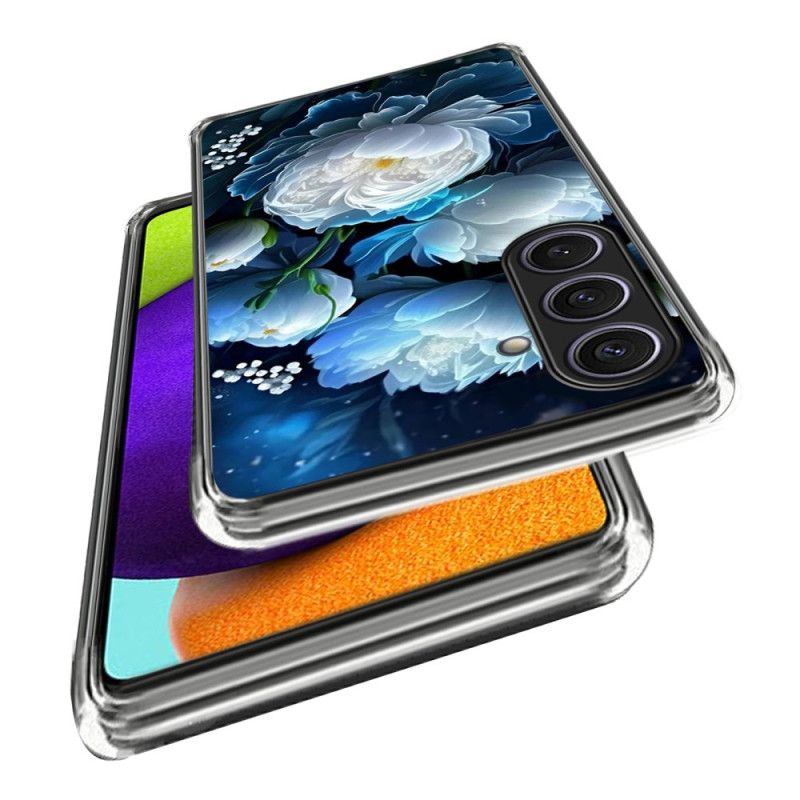 Kryt Samsung Galaxy S25 Plus 5g Bílá Pivoňka