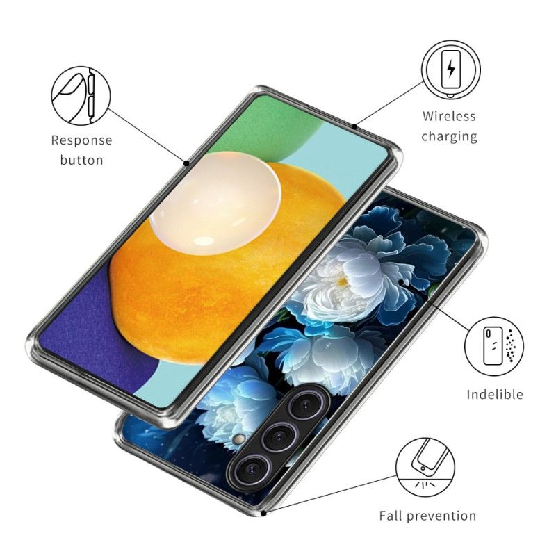 Kryt Samsung Galaxy S25 Plus 5g Bílá Pivoňka