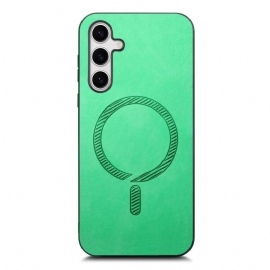 Kryt Samsung Galaxy S25 Plus 5g Kryty Na Mobil Kožený Efekt Kompatibilní S Magsafe