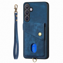 Kryt Samsung Galaxy S25 Plus 5g Multifunkční Semiš Efekt