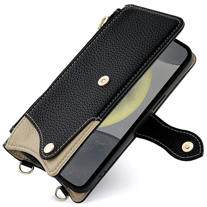 Peněženková Pouzdra Samsung Galaxy S25 Plus 5g Kryty Na Mobil Peněženka S Řetízkem