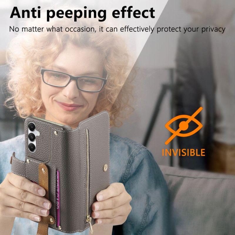 Peněženková Pouzdra Samsung Galaxy S25 Plus 5g Peněženka Se Zipem