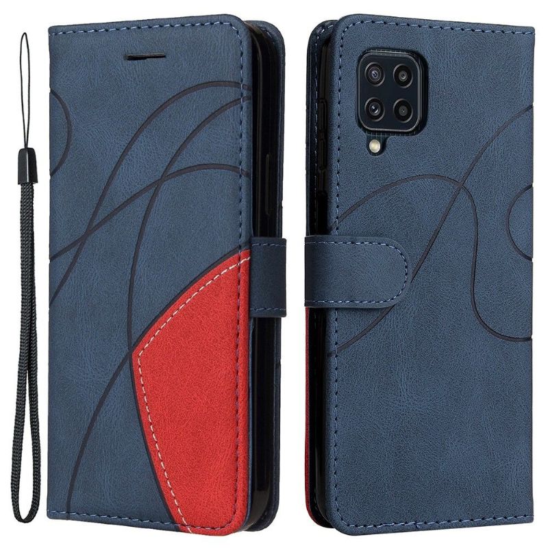 Flipové Pouzdro Na Samsung Galaxy M32 Bicolor Artistic