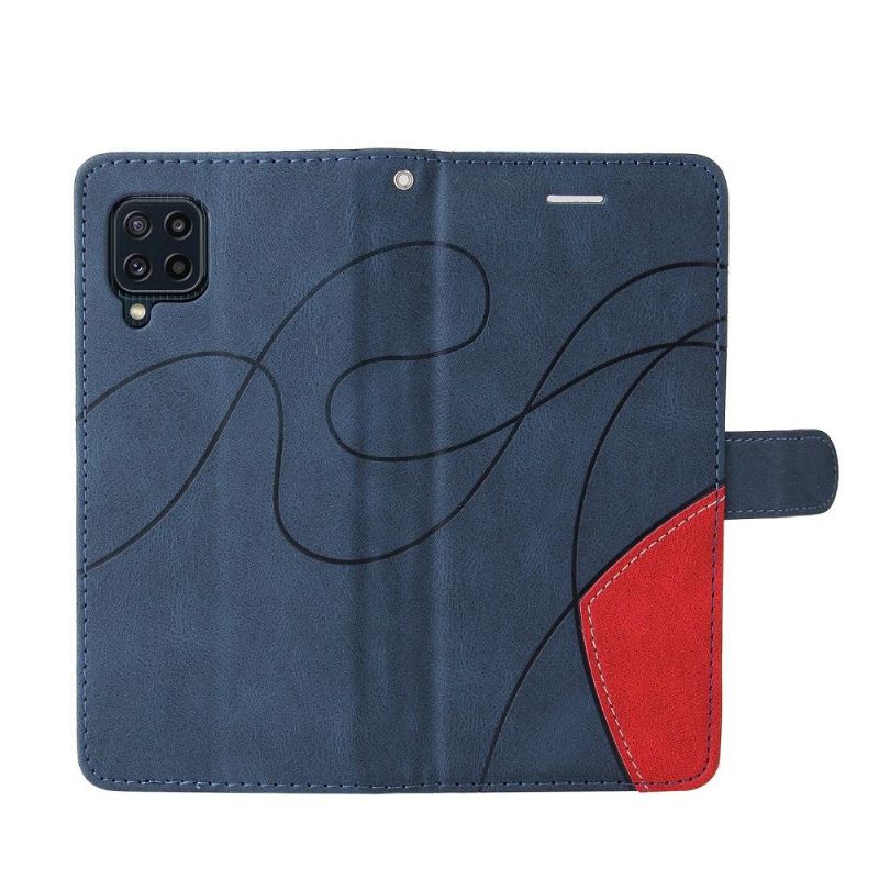 Flipové Pouzdro Na Samsung Galaxy M32 Bicolor Artistic