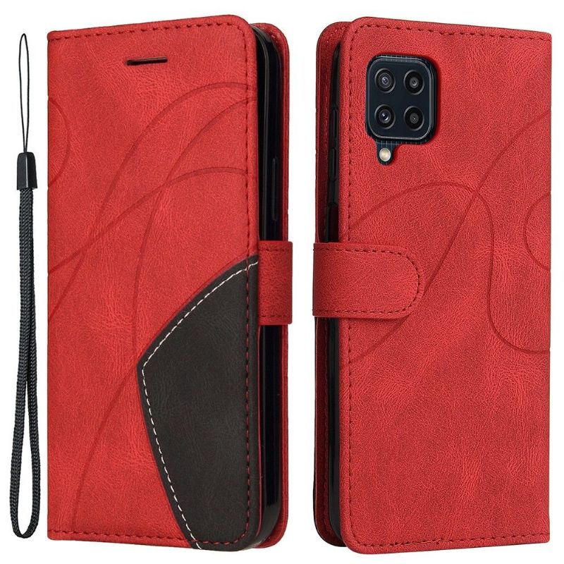 Flipové Pouzdro Na Samsung Galaxy M32 Bicolor Artistic