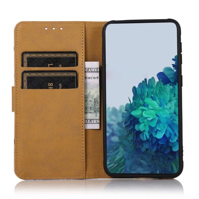 Flipové Pouzdro Na Samsung Galaxy M32 Eiffelova Věž A Dopis