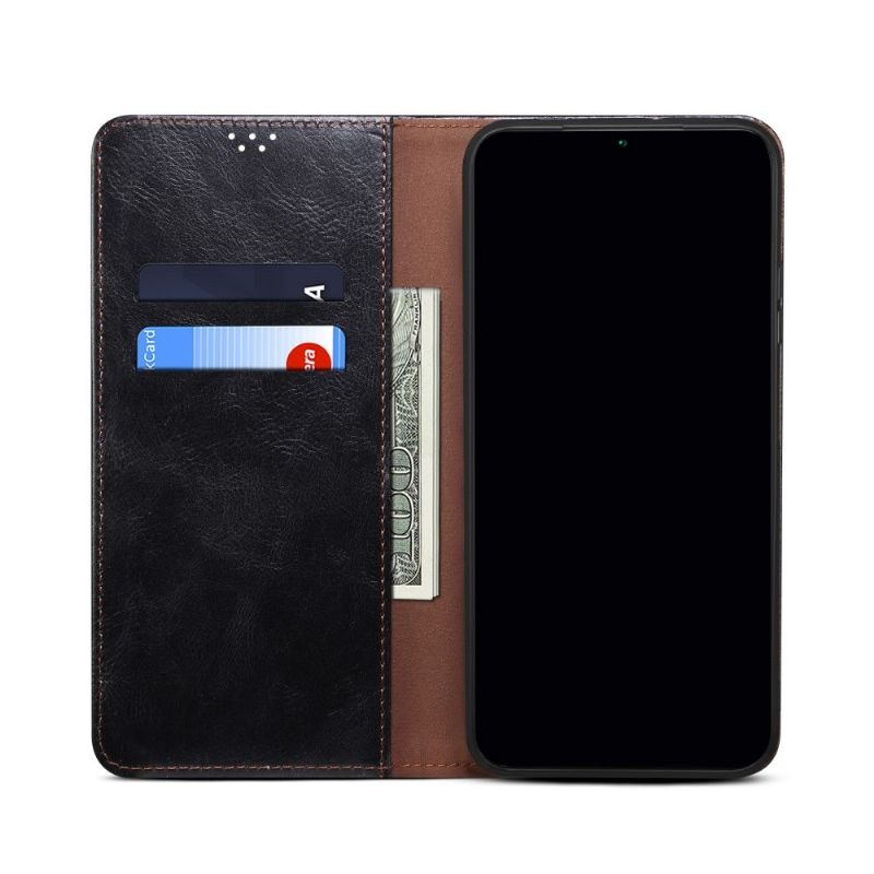 Flipové Pouzdro Na Samsung Galaxy M32 Ernestine Odkryté Švy