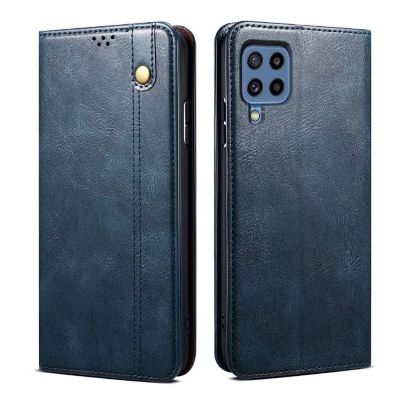Flipové Pouzdro Na Samsung Galaxy M32 Ernestine Odkryté Švy
