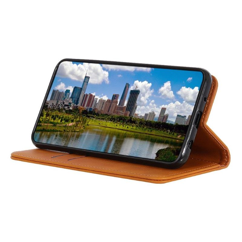Flipové Pouzdro Na Samsung Galaxy M32 Kožené Pouzdro Simone Ve Věku