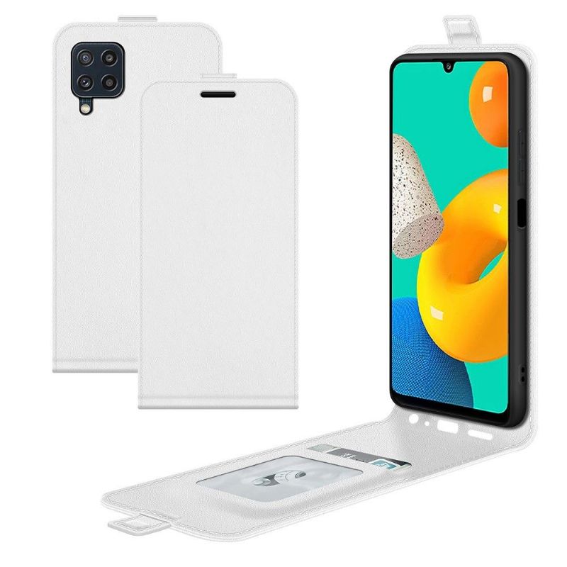Flipové Pouzdro Na Samsung Galaxy M32 Kožené Pouzdro Vertikální Umělá Kůže