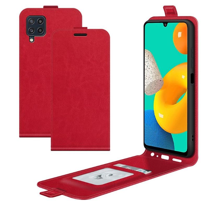 Flipové Pouzdro Na Samsung Galaxy M32 Kožené Pouzdro Vertikální Umělá Kůže