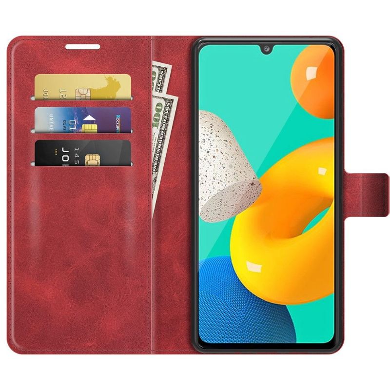 Flipové Pouzdro Na Samsung Galaxy M32 Peněženkové Pouzdro Styl Kůže
