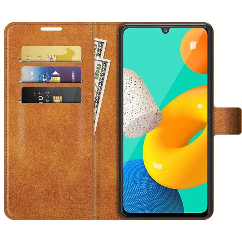 Flipové Pouzdro Na Samsung Galaxy M32 Peněženkové Pouzdro Styl Kůže
