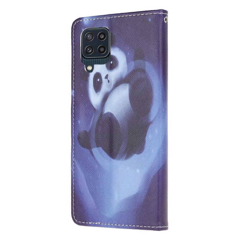 Kožené Pouzdro Na Samsung Galaxy M32 Panda