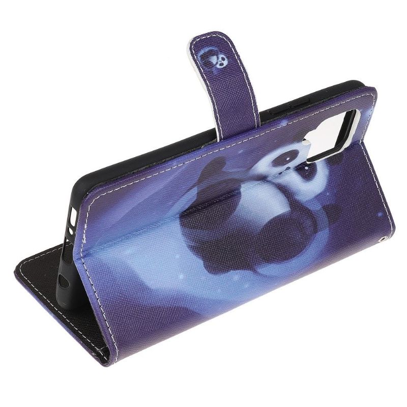 Kožené Pouzdro Na Samsung Galaxy M32 Panda