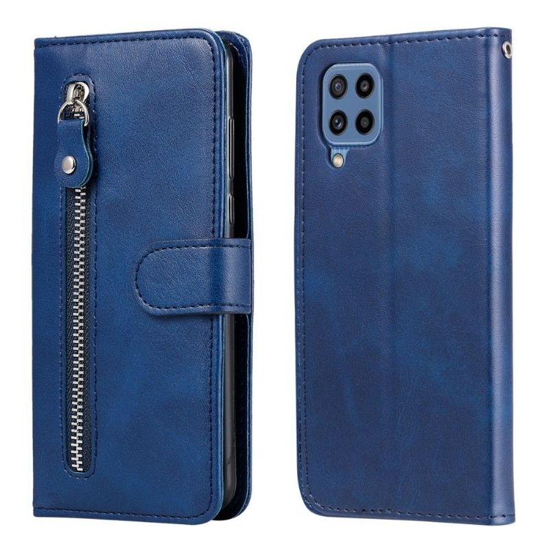 Kožené Pouzdro Na Samsung Galaxy M32 Peněženkové Pouzdro Peněženka Elena