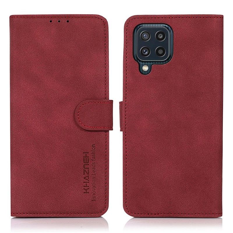 Kožené Pouzdro Na Samsung Galaxy M32 Retro Body Khazneh