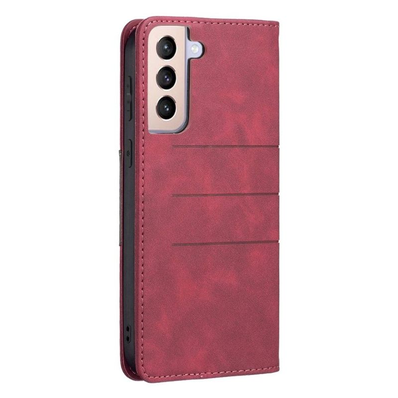 Flipové Pouzdro Na Samsung Galaxy S21 Plus 5G Kožené Pouzdro Binfen Color Flip Umělá Kůže