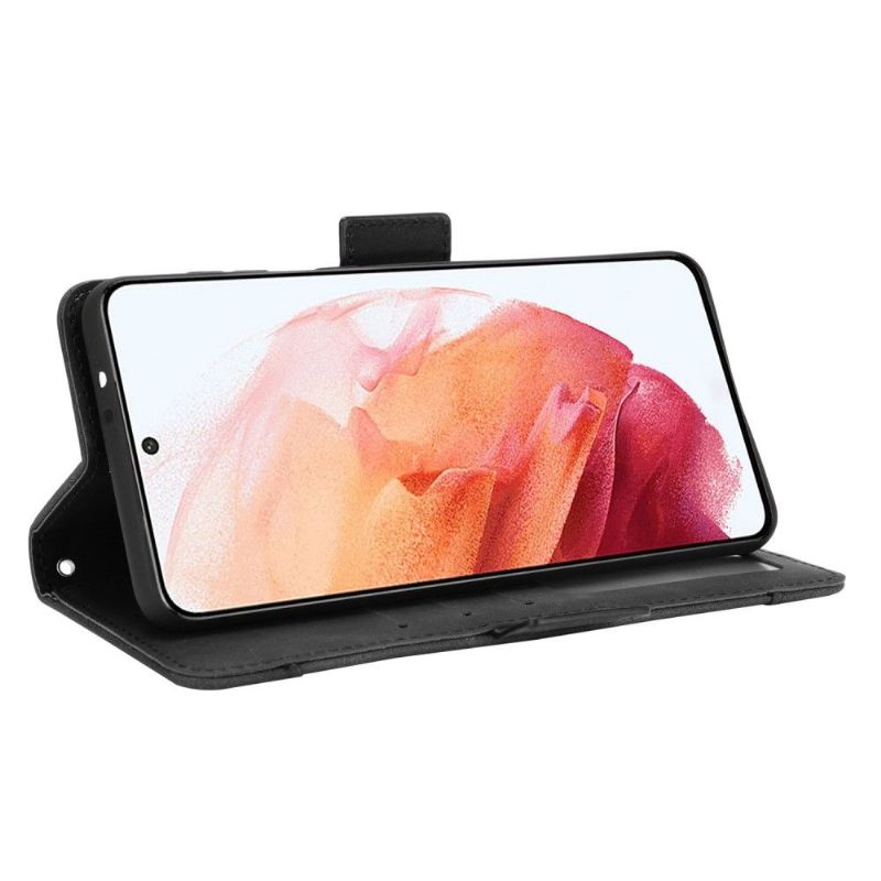 Kožené Pouzdro Na Samsung Galaxy S21 Plus 5G Premium S Držitelem Karty