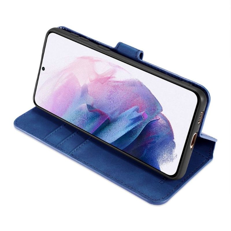 Kožené Pouzdro Na Samsung Galaxy S21 Plus 5G Retro Styl Dg Ming