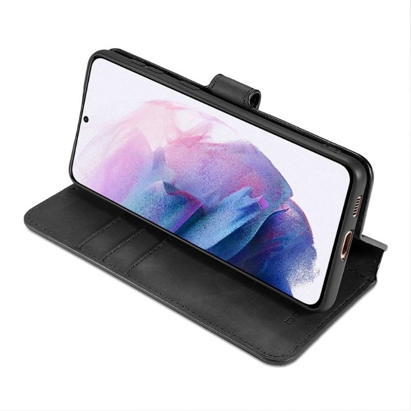 Kožené Pouzdro Na Samsung Galaxy S21 Plus 5G Retro Styl Dg Ming