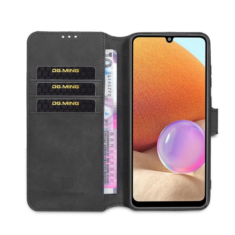Kožené Pouzdro Na Samsung Galaxy S21 Plus 5G Retro Styl Dg Ming