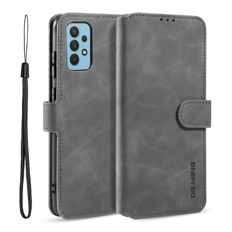 Kožené Pouzdro Na Samsung Galaxy S21 Plus 5G Retro Styl Dg Ming