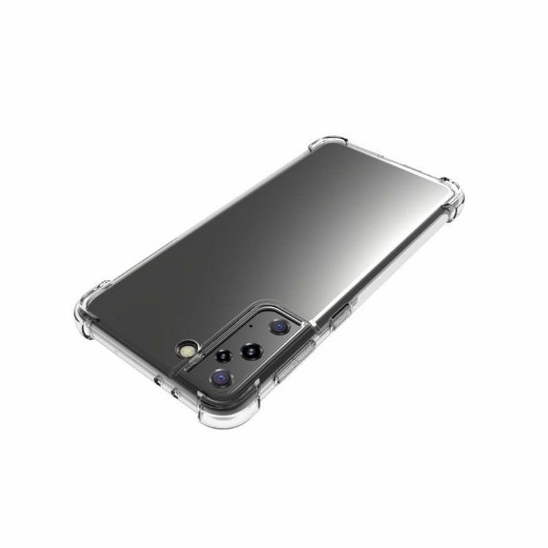 Kryt Na Samsung Galaxy S21 Plus 5G Průhledné Zesílené Rohy