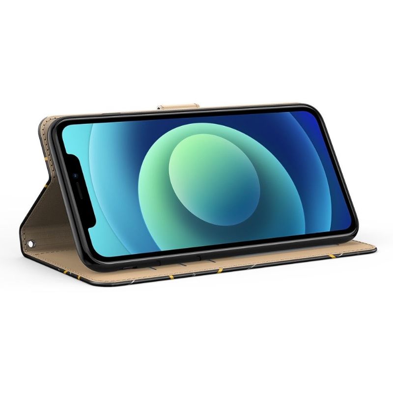 Pouzdra Na Samsung Galaxy S21 Plus 5G Geometrický Mramor - Černá