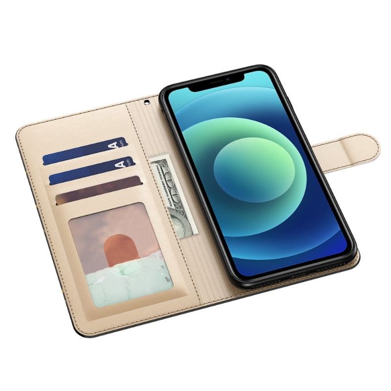 Pouzdra Na Samsung Galaxy S21 Plus 5G Geometrický Mramor - Černá