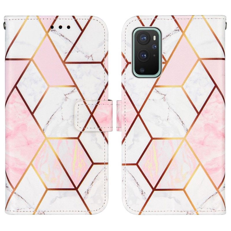 Flipové Pouzdro Na OnePlus 9 Elegantní Geometrie