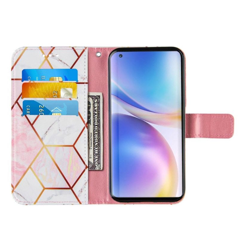 Flipové Pouzdro Na OnePlus 9 Elegantní Geometrie